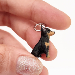 Miniatura de Pinscher - Arte com Amor | Rafaela Serita