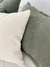 Almohadon panal verde musgo - tienda online