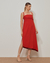 Vestido Diagonal - Vermelho na internet