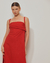 Vestido Diagonal - Vermelho - comprar online