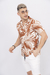 camisa rayon poplin hojas - comprar online