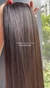 Mega Hair Tic-Tac 70 cm Castanho Escuro Liso - Use Miá Beauty