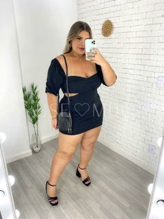 Vestido Luísa - MDG - Moda Plus e Slim Size 