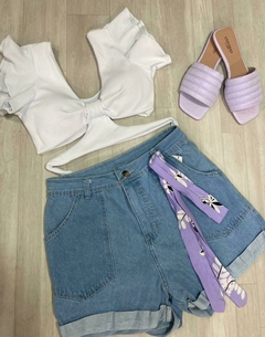 Short Jeans Lilac
