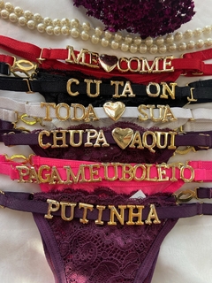 Calcinhas personalizadas - Loma's Sexy Store