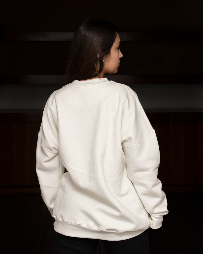 Buzo Oversize Cuello Redondo