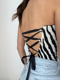 corset zebra - comprar online