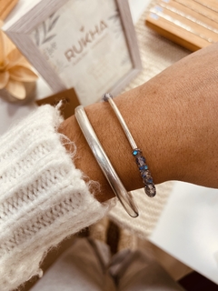 PULSERA TUBO ELÁSTICA MARINA - comprar online