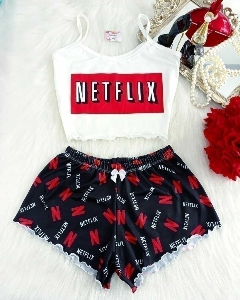 Pijama Adulto Netflix  Elo7 Produtos Especiais