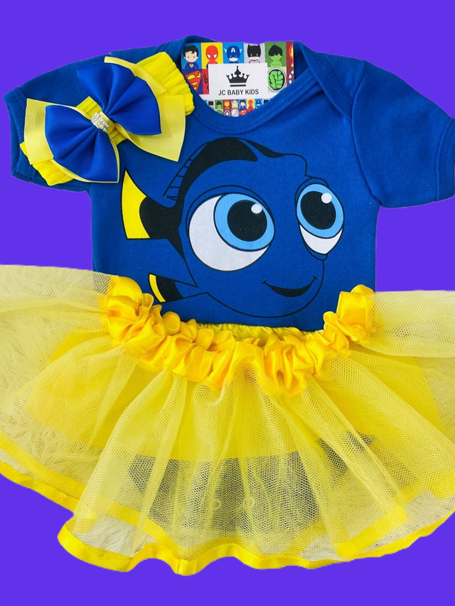 Saia amarela de best sale tule