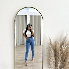 Calça Mom Jeans Elastano - loja online