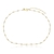 Choker Pérola Baguete Banhada a Ouro 18k - comprar online