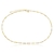 Choker Color Retangular Fancy Color Banhada a Ouro 18k