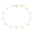 Choker Pontos de Luz + Redondinho Banhada a Ouro 18k