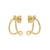 Brinco Banhado a Ouro 18k