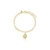 Pulseira Pai Nosso Banhada a Ouro 18k