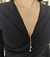 Colar Gravata Oval Cristal Banhada a Ouro 18k - comprar online