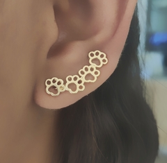 Brinco Ear Cuff Patinha Banhado a Ouro 18k - comprar online