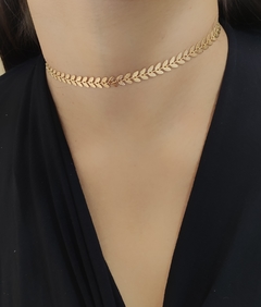 Choker Fashion Banhada a Ouro 18k - Érica Santini Semijoias