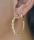 Brinco Argola Banhado a Ouro 18k - comprar online