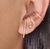 Brinco Ear Hook Fio Banhado a Ouro 18k - comprar online