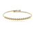 Bracelete Bolinhas Banhado a Ouro 18k - loja online