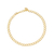 Pulseira Elo Groumet Banhada a Ouro 18k