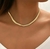 Choker Snake Banhada a Ouro 18k - comprar online