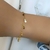 Pulseira Estrelinhas Banhada a Ouro 18k na internet