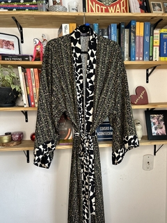 Kimono Robe Oliva na internet