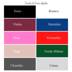 Calcinha Larimar em algodão (10 opções de cores) na internet