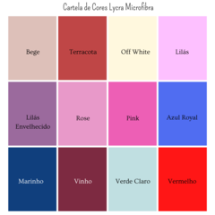 Calcinha Safira em lycra (14 opções de cores)