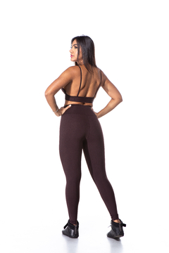 Conjunto Top Sutia + Calça Legging Suplex - DIASP MODA FITNESS