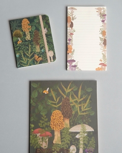 SET DE REGALO: Cuaderno Bosque 20 x 25 + libreta Boque + block Fungi