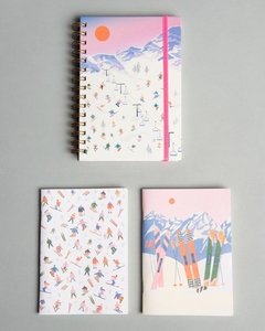 Cuaderno anillado Ski + Pack libreta Ski