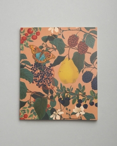 SET REGALO FRUTOS: Cuaderno Frutos 20 x 25 cm, Pin Pradera, block de notas frutos, libreta con elástico frutos en internet