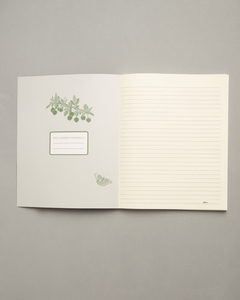 Cuaderno 20 x 25 cm + Libreta con elástico FRUTOS - Ediciones de la Montaña