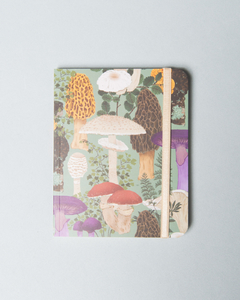 Cuaderno 20 x 25 cm + Libreta con elástico FUNGI - comprar online