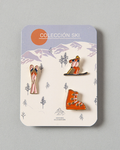 Set 2 pack de pins - Trekking + ski en internet