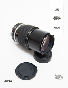 Lente Nikon 200mm f/4 AI-s