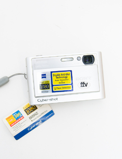 Câmera Digital Sony Cyber-shot DSC-T20 8.1 MPX - comprar online