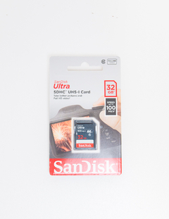 Cartão de Memória Sandisk SDHC 32GB Ultra 100MBs