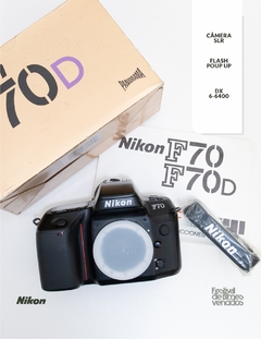 Câmera Nikon F70 D (corpo)