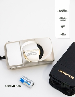Câmera Olympus Stylus Zoom 140 Deluxe (Mju) 35mm