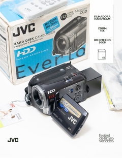 Filmadora Handycam JVC Zoom 15x GZ-MG50U