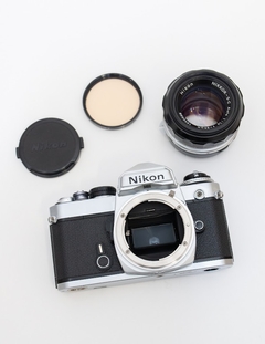 Câmera Nikon FE com Lente 50mm F1.4 - FFV
