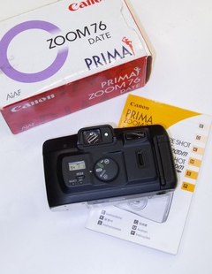 Câmera Canon Prima Zoom 76 Date na internet