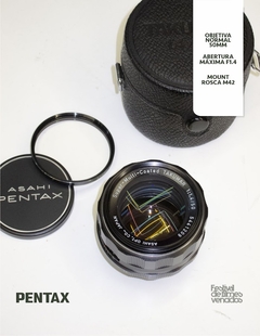 Lente Pentax SMC 50mm f1.4 M42