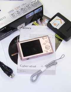 Câmera Digital Sony Cyber-shot DSC-W510 12.1 MPX - Rosa na internet