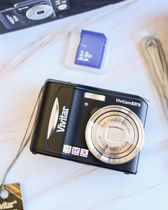Câmera Digital Vivitar Vivicam 8370 com cartão sd 2gb - comprar online